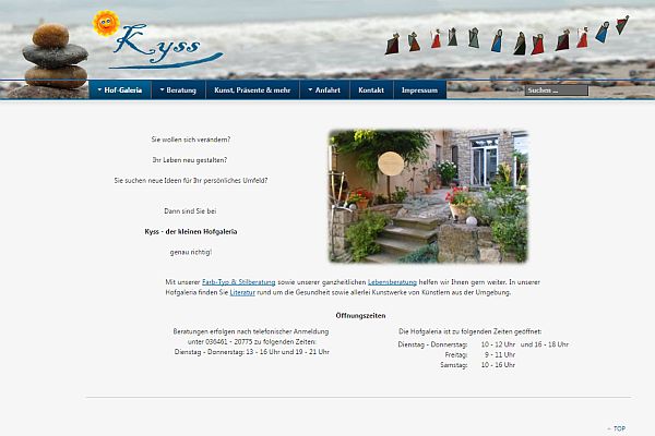 Hofgaleria Kyss in Sonnendorf